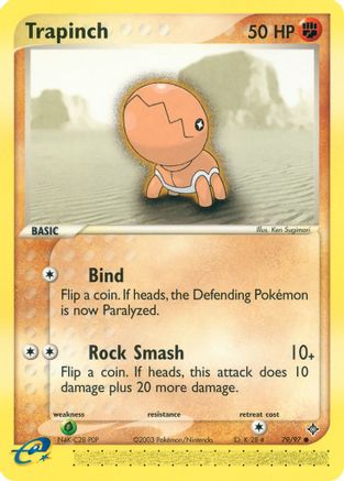 Trapinch - 79/97 79/97 - Dragon