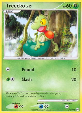 Treecko (79) 79/99 - Arceus