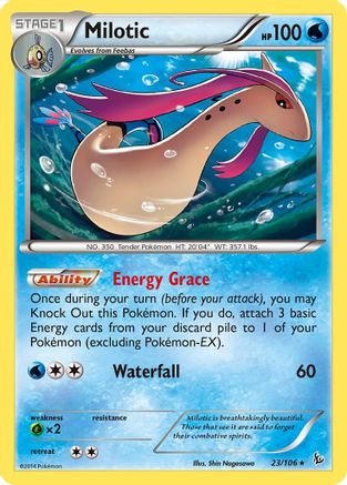 Milotic 23/106 - XY Flashfire Holofoil