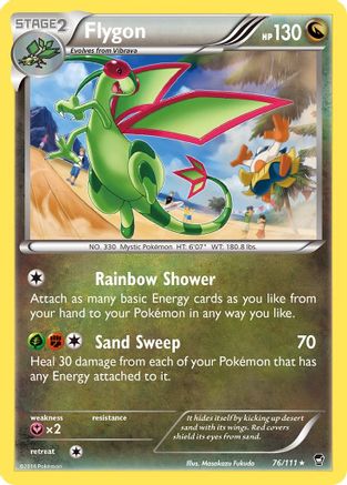 Flygon 76/111 - XY Furious Fists