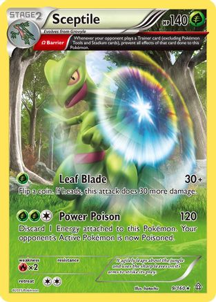 Sceptile (Omega) 9/160 - XY Primal Clash Reverse Holofoil