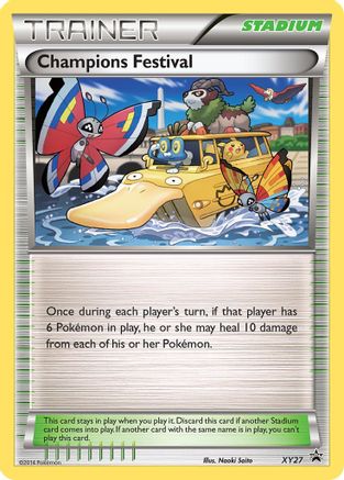Champions Festival - XY27 (2014) XY27/211 - XY Promos Holofoil