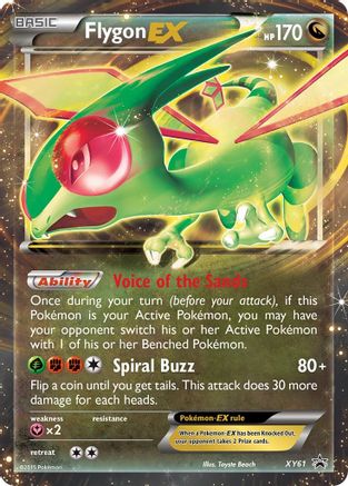 Flygon EX XY61/211 - XY Promos Holofoil