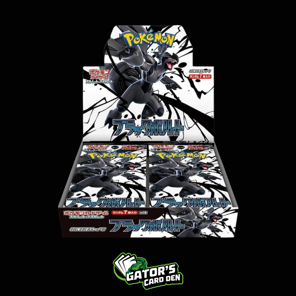 Pokemon TCG: Black Bolt Booster Box (Japanese)