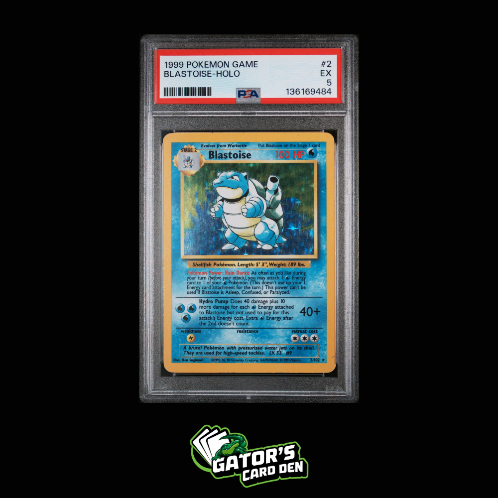 Blastoise Holo #2 - Pokemon Base Set