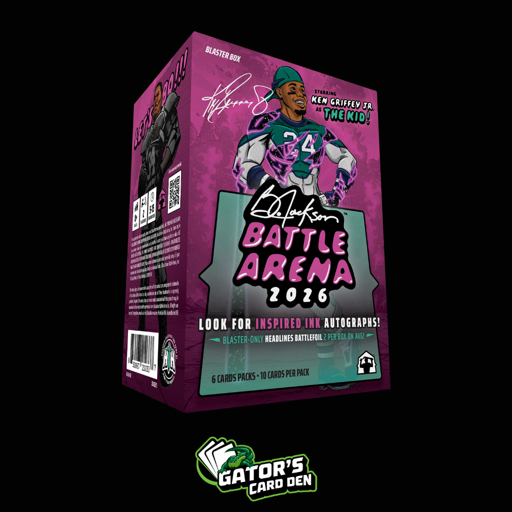 2026 Bo Jackson Battle Arena Ken Griffey Jr Edition Blaster Box