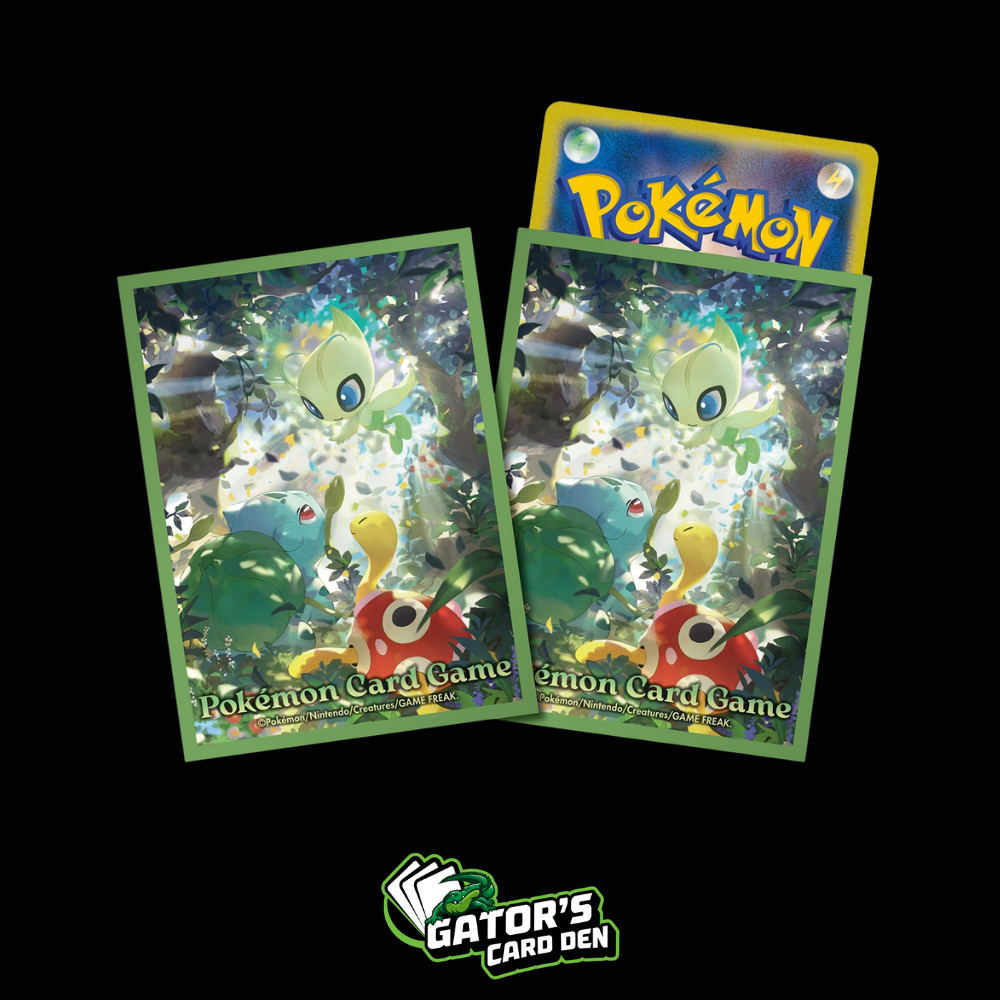 Pokemon TCG: Pokemon Center Japan Exclusive Card Sleeves - Celebi & Friends (64-Pack)