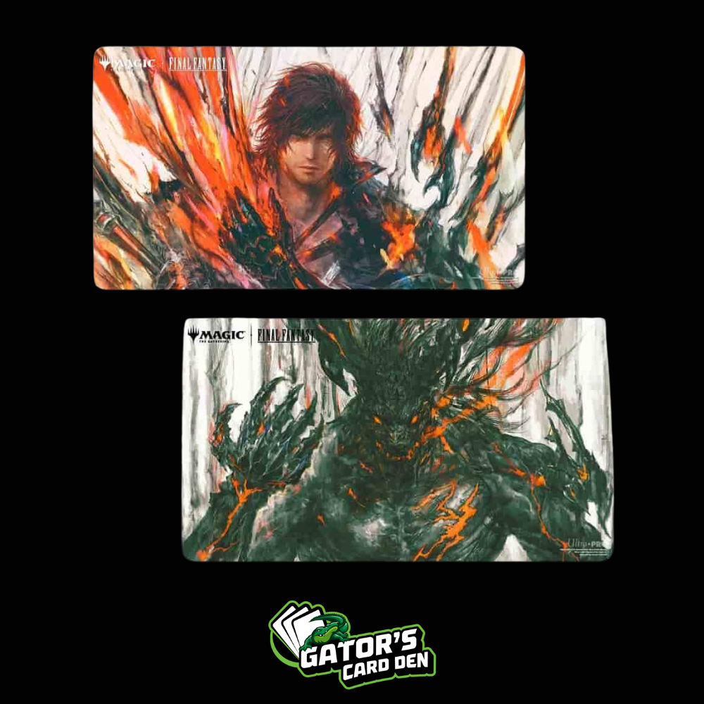 Ultra Pro: FINAL FANTASY Double Sided Playmat - Premium Clive Ifrits Dominant