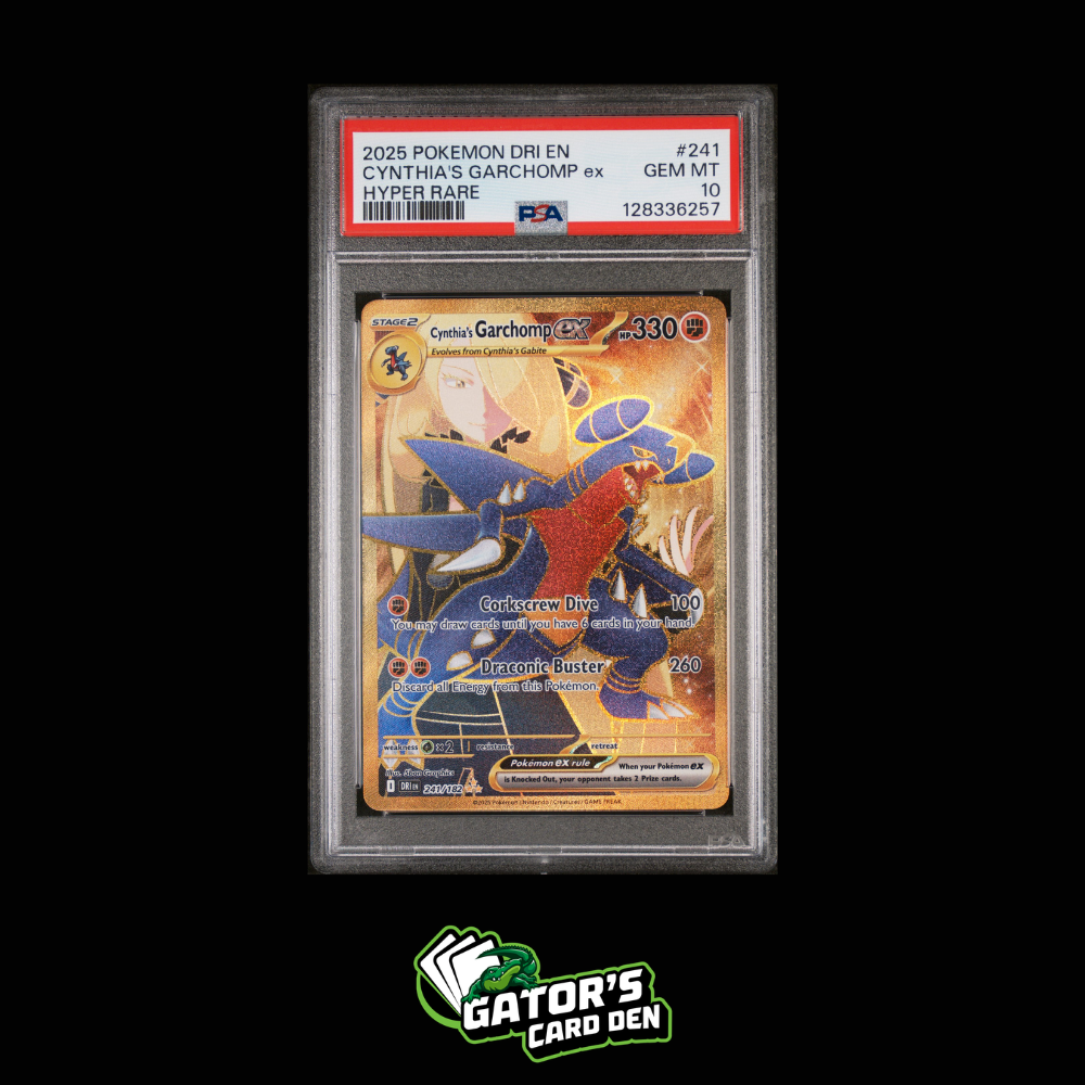 PSA 10 - Cynthia's Garchomp ex #241 - Pokemon Destined Rivals