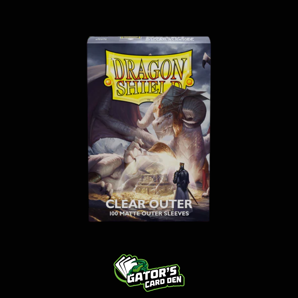 Dragon Shield - Clear Matte Outer Sleeves 100ct