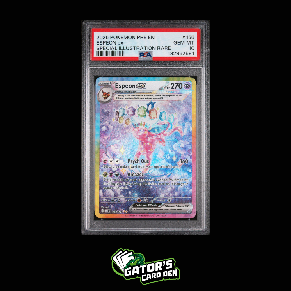 Espeon ex SIR #155 - Pokemon Prismatic Evolutions