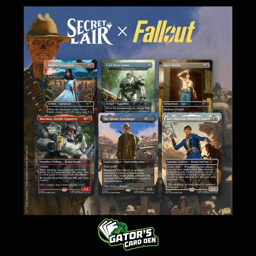 Magic The Gathering Secret Lair x Fallout: Beyond Vault 33 - Non-Foil Edition