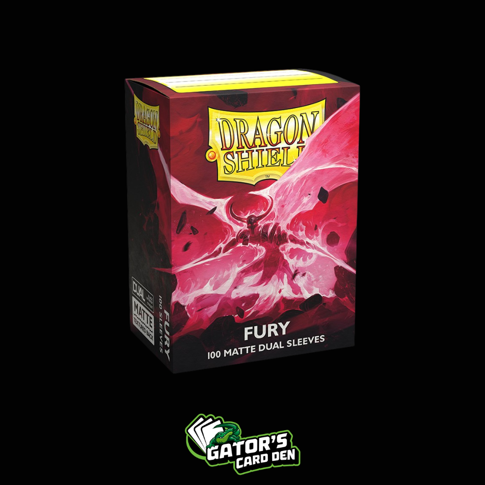 Dragon Shield: Fury Standard Dual Matte Sleeves (Box Of 100)