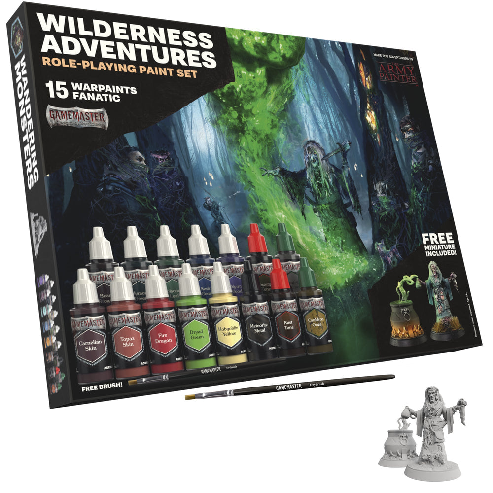 The Army Painter: Gamemaster - Wilderness Adventures Warpaints Fanatic Paint Set