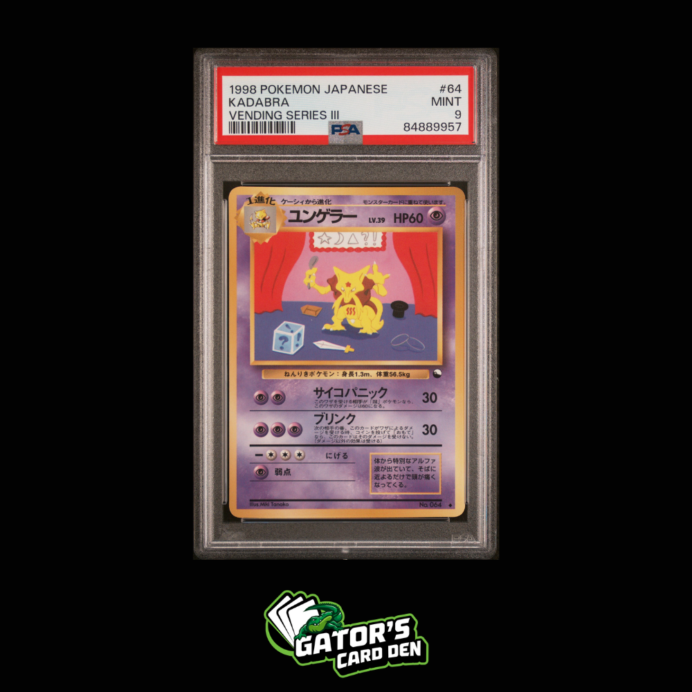 Kadabra #64 - Pokemon Japanese Vending Series III