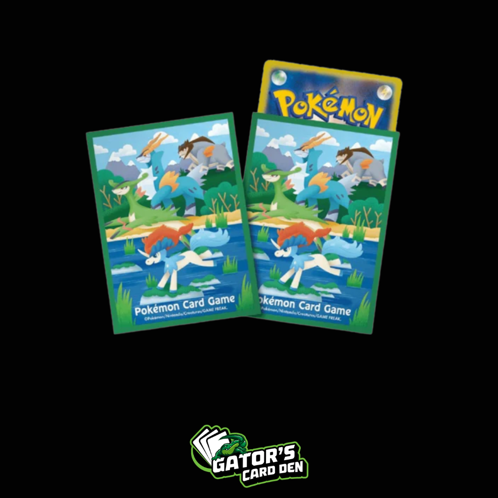 Pokemon TCG: Pokemon Center Japan Exclusive Card Sleeves - Keldeo (64 Pack)