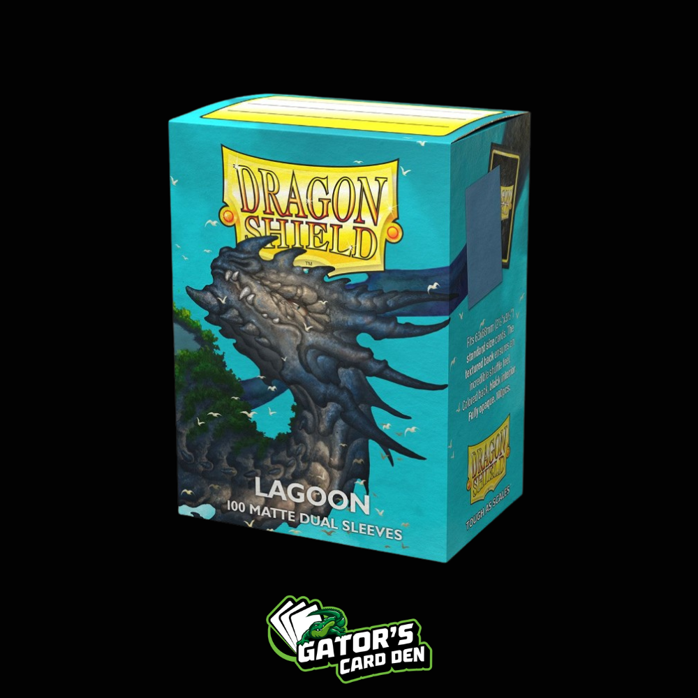 Dragon Shield: Lagoon Standard Dual Matte Sleeves (Box Of 100)