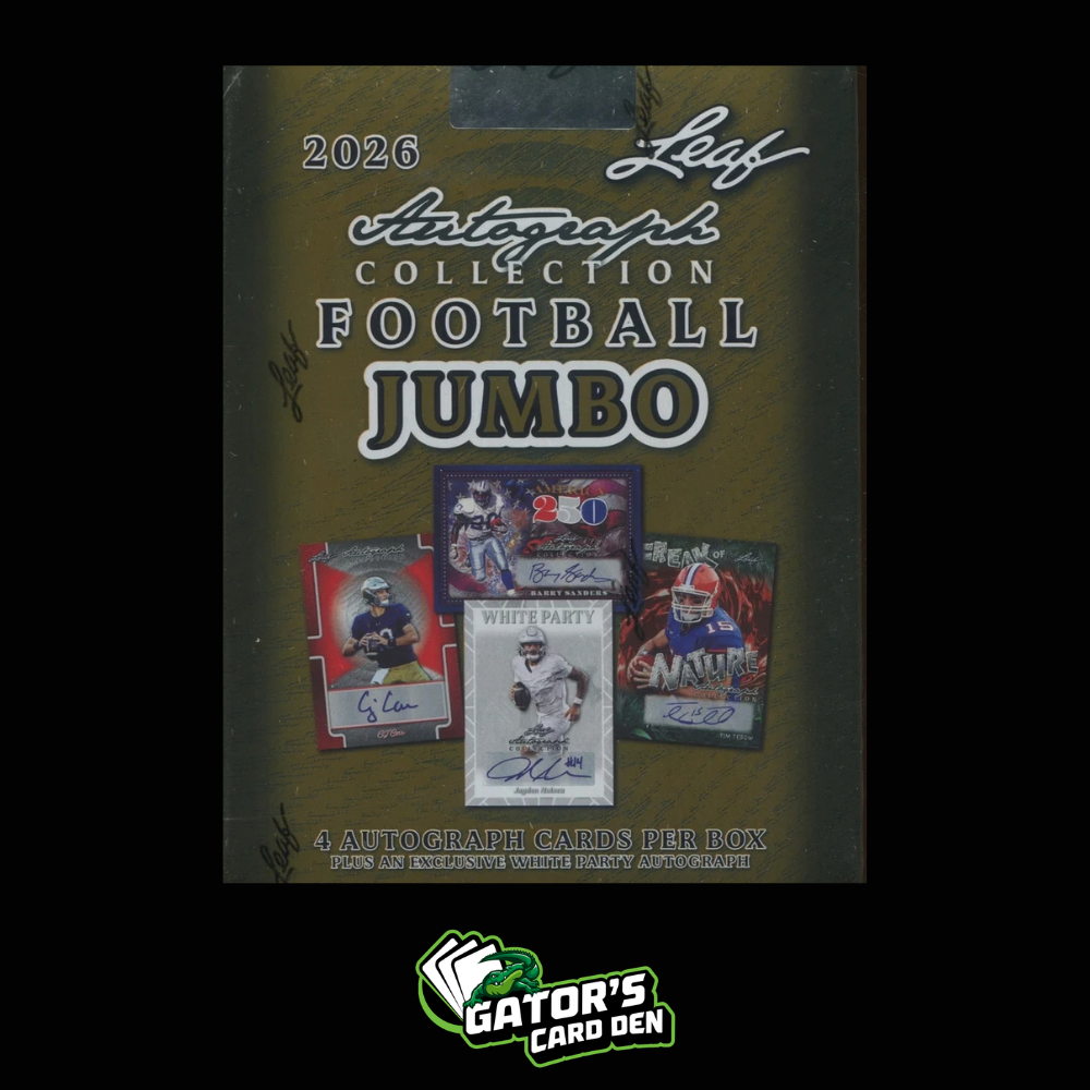 2026 Leaf Autograph Collection Football Jumbo Hobby Box