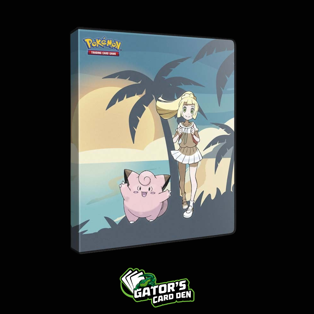 Ultra Pro Portfolio Pokemon Lillie and Clefairy 9 Pocket Binder