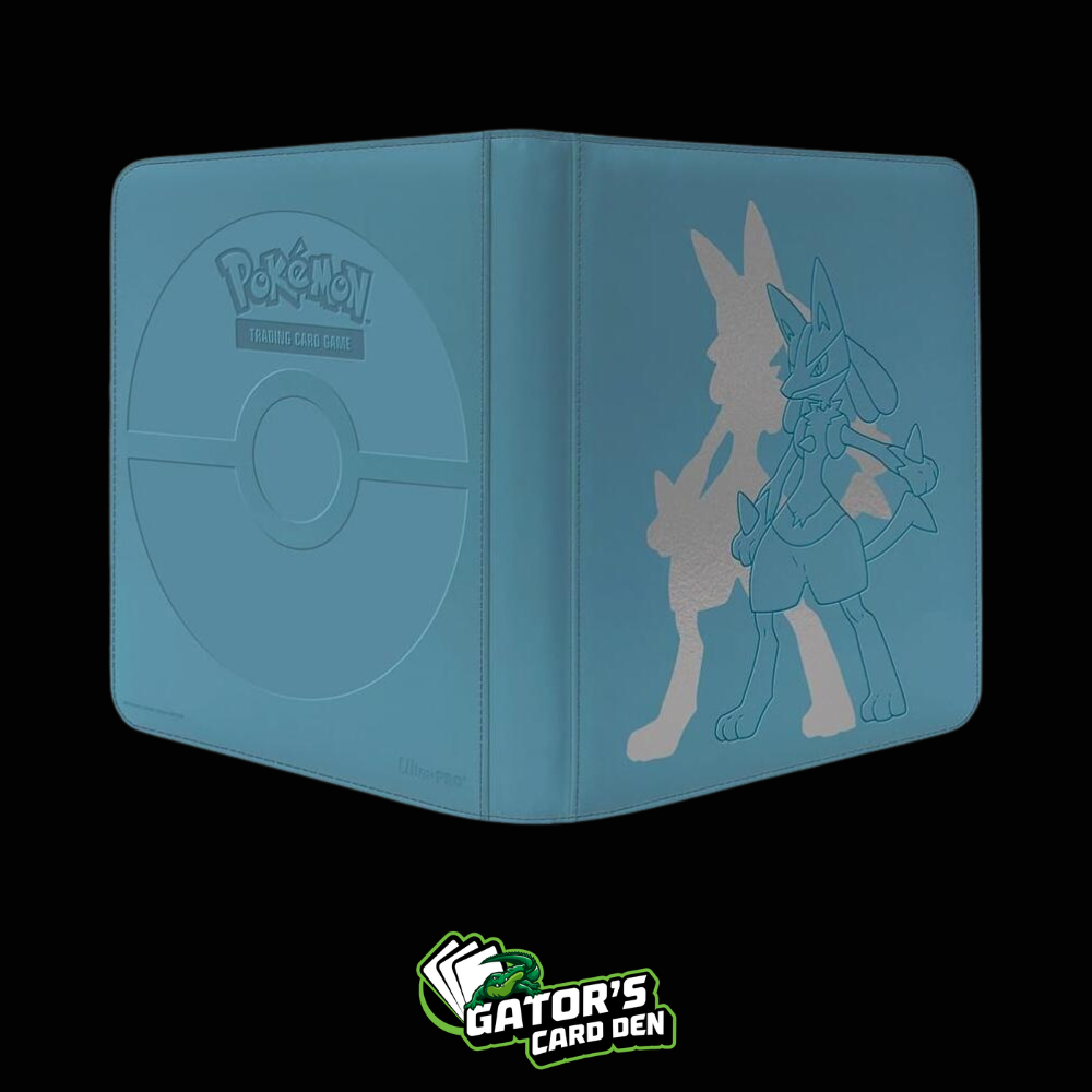 Ultra Pro Elite Lucario 12-Pocket Zippered PRO Binder