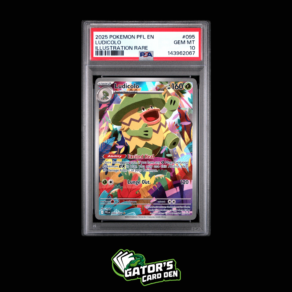 PSA 10 - Ludicolo #95 - Pokemon Phantasmal Flames