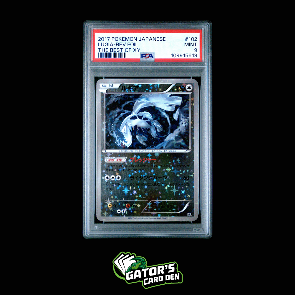 PSA 9 - Lugia #102 - Pokemon Japanese Best of XY