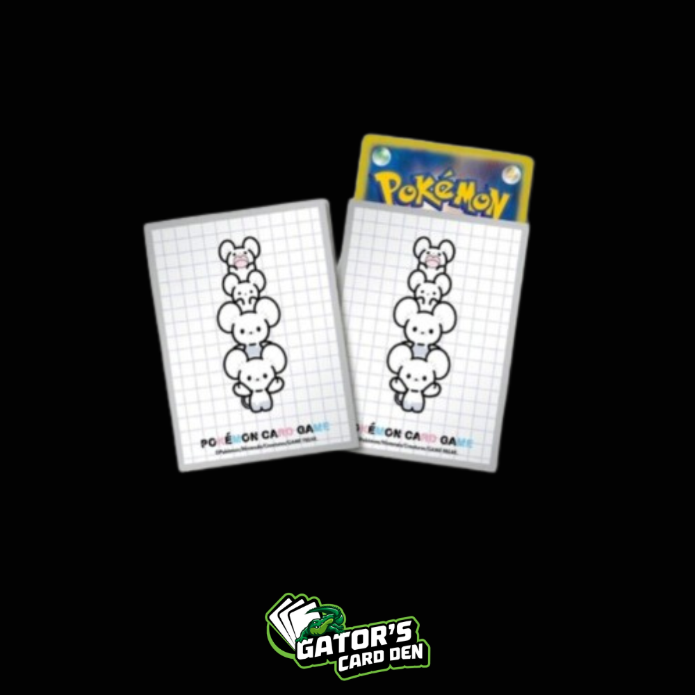 Pokemon TCG: Pokemon Center Japan Exclusive Card Sleeves - Maushold (64 Pack) (Purple)