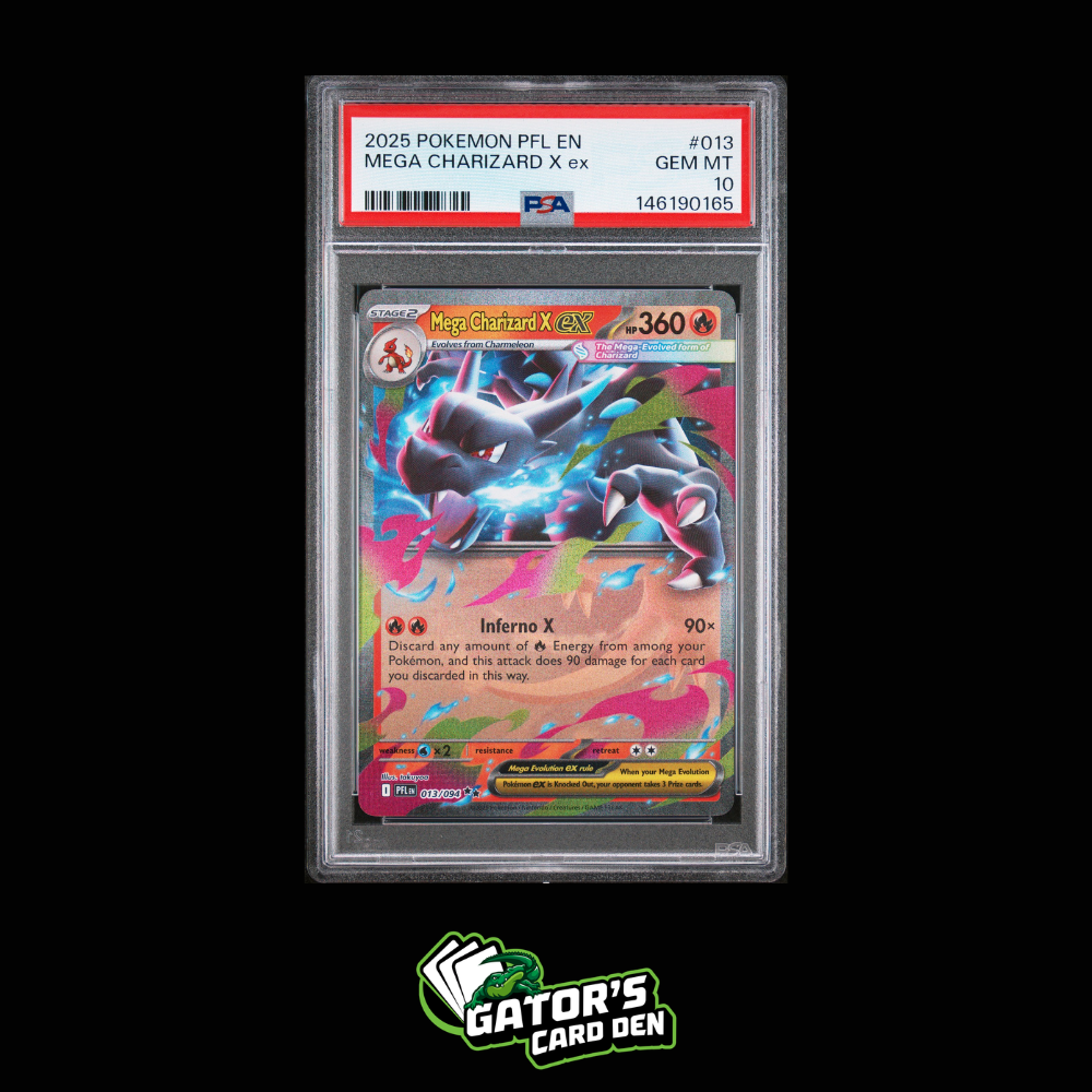 PSA 10 - Mega Charizard ex #13 - Pokemon Phantasmal Flames