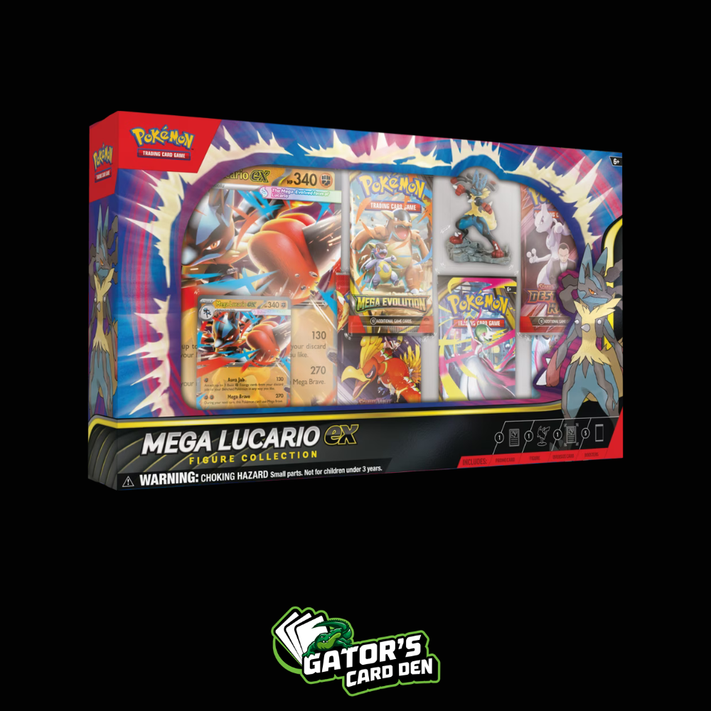Pokemon TCG: Mega Lucario Figure Collection Box (Limit 1)