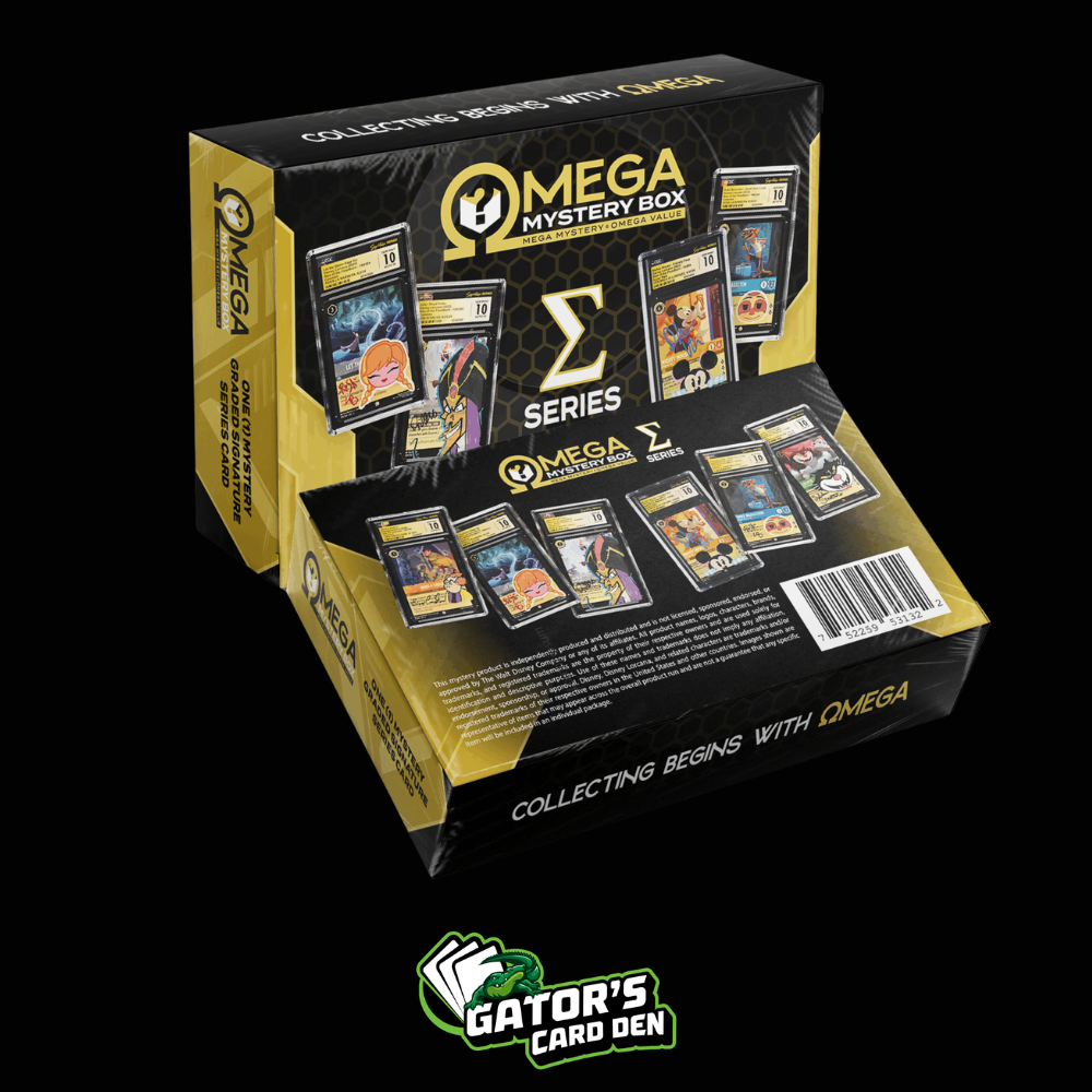 Omega Disney Lorcana Mystery Box Sigma Sketch Edition - One CGC Graded Sketch or Autograph Card per Box