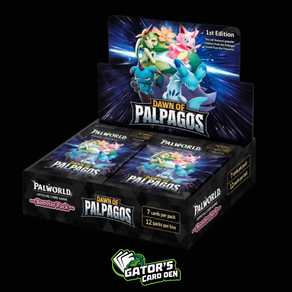 Palworld TCG Dawn of Palpagos Booster Box 1st Edition