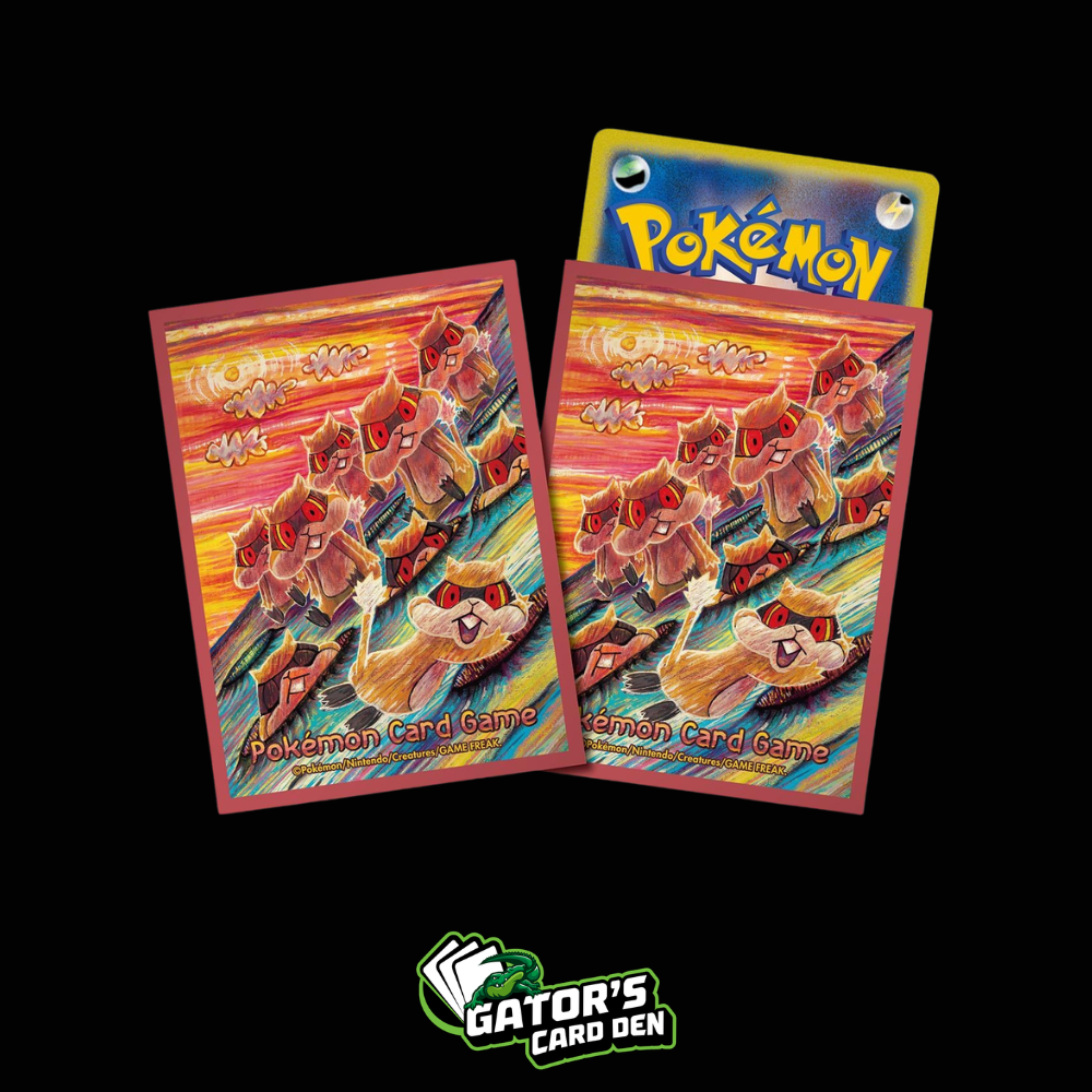 Pokemon TCG: Pokemon Center Japan Exclusive Card Sleeves - Patrat (64-Pack)