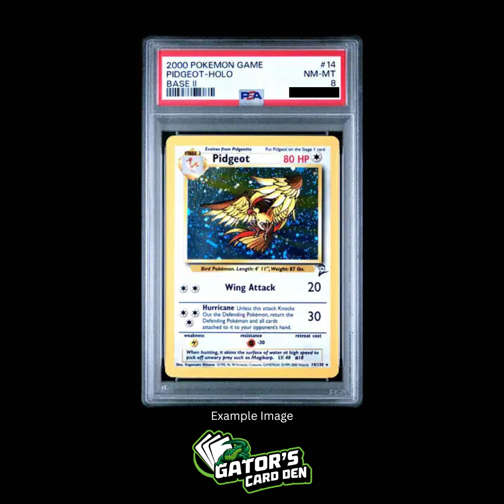 Pidgeot Holo #014 - Pokemon Base Set 2