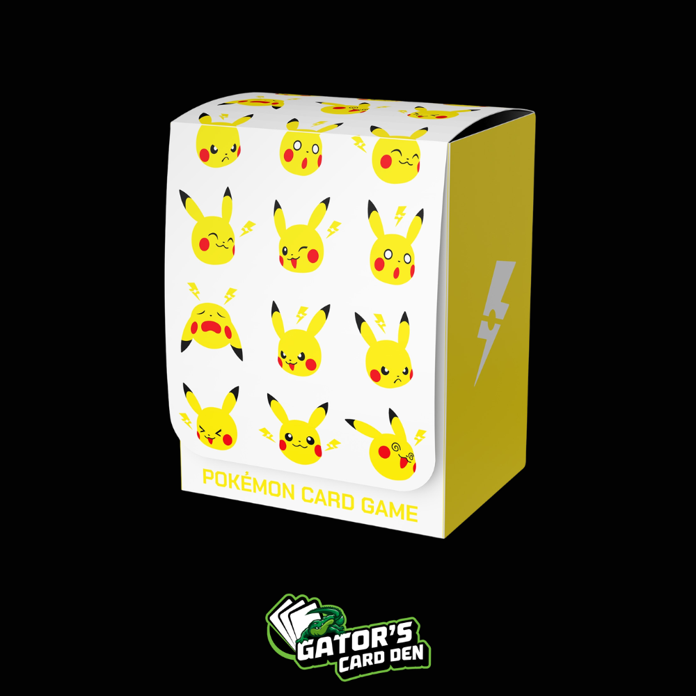 Pokemon Japanese PC Exclusive Deck Box - Pikachu & Thunder