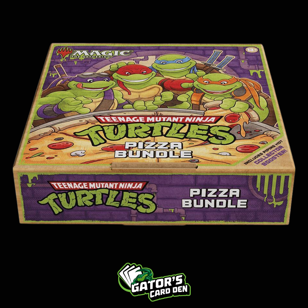 Magic The Gathering - Teenage Mutant Ninja Turtles Pizza Box