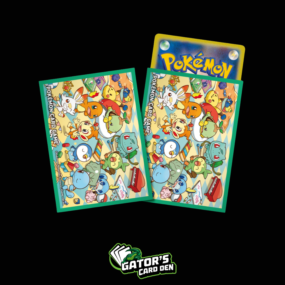 Pokemon TCG: Pokemon Center Japan Exclusive Card Sleeves - Playroom (64-Pack)