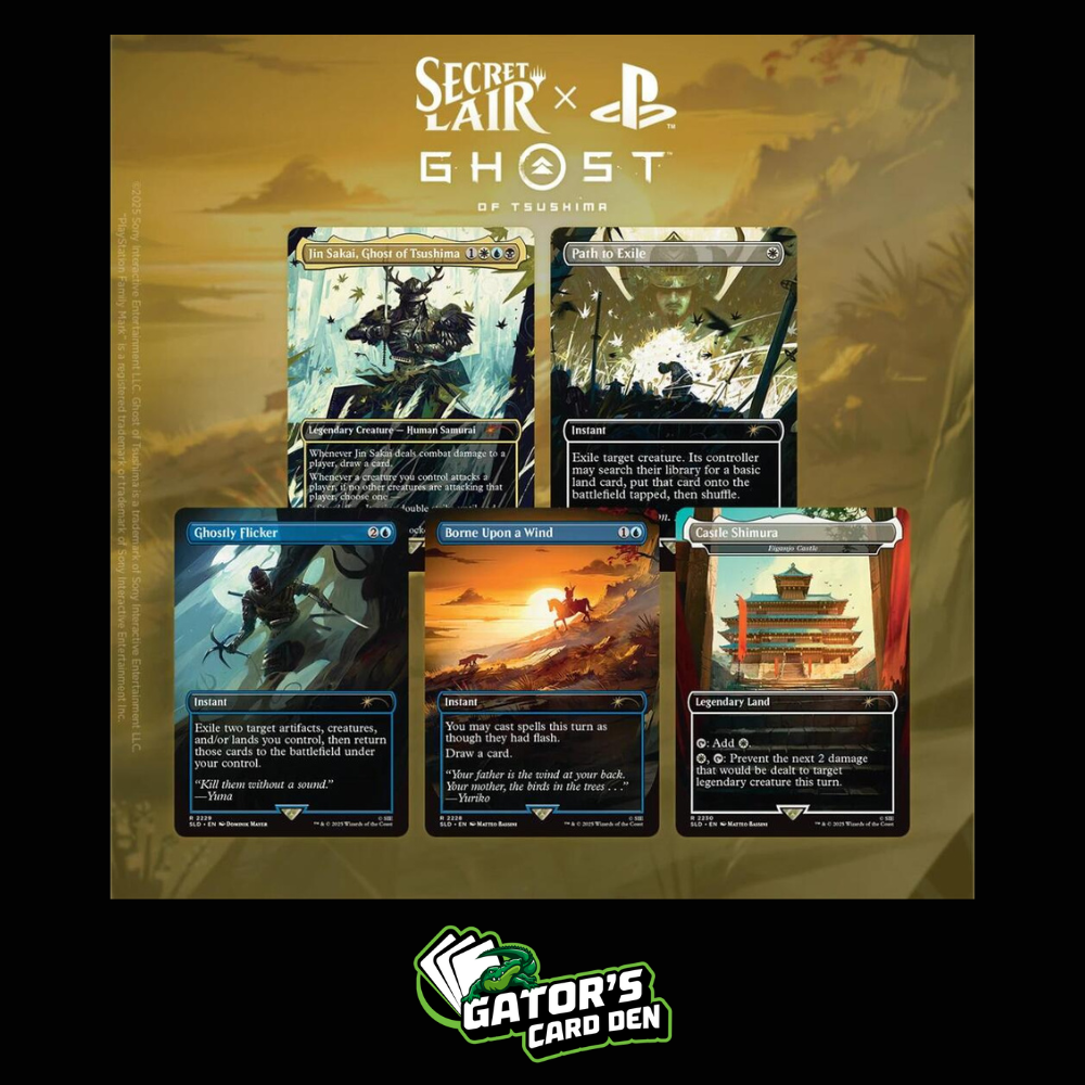 Magic The Gathering Secret Lair x Ghost of Tsushima - Non-Foil Edition