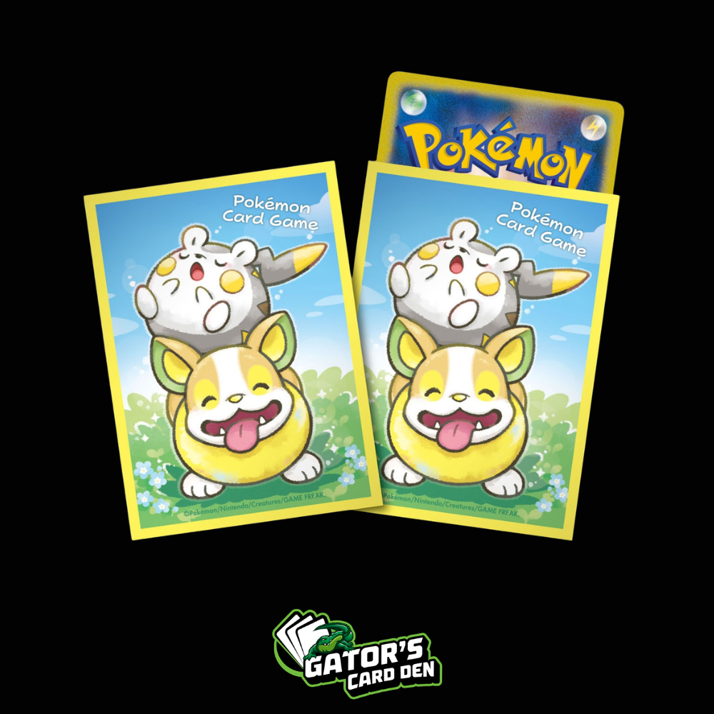 Pokemon TCG: Pokemon Center Japan Exclusive Card Sleeves - Togedemaru & Yamper (64-Pack)
