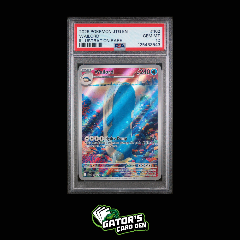 Wailord Illustration Rare #162 - Pokemon Scarlet & Violet Journey Together