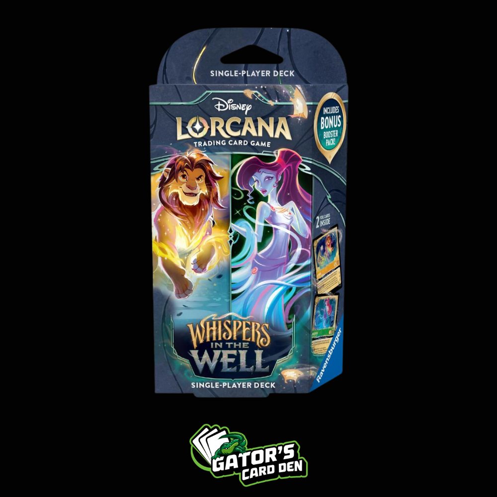Disney Lorcana: Whispers in the Well Starter Decks