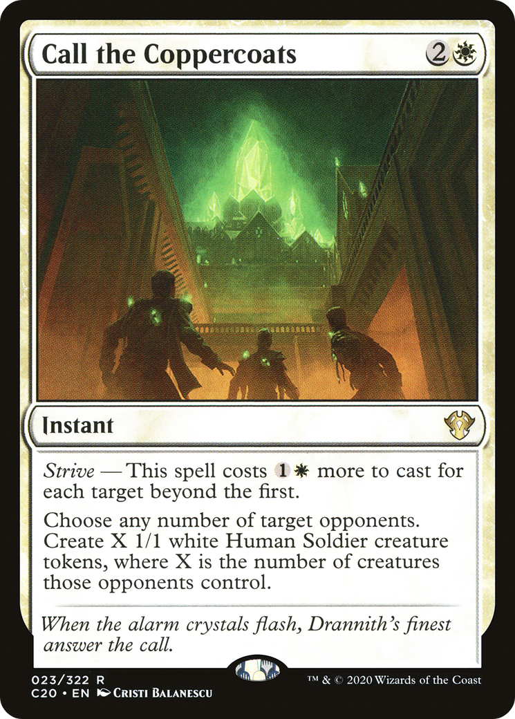 Call the Coppercoats (C20-023) - Commander 2020