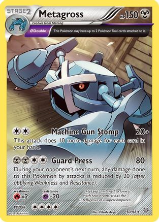 Metagross (50) 50/98 - XY  Ancient Origins