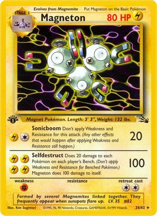 Magneton (26) 26/62 - Fossil Unlimited