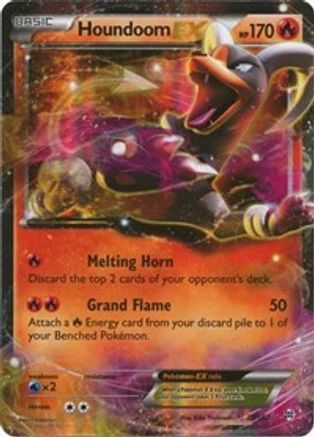 Houndoom EX 21/162 - XY  BREAKthrough Holofoil