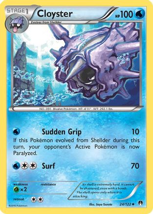 Cloyster 24/122 - XY  BREAKpoint