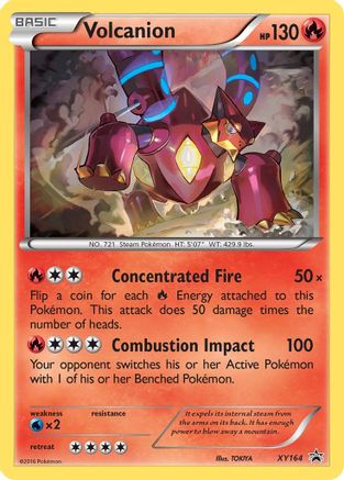 Volcanion - XY164/211 - XY Promos Holofoil