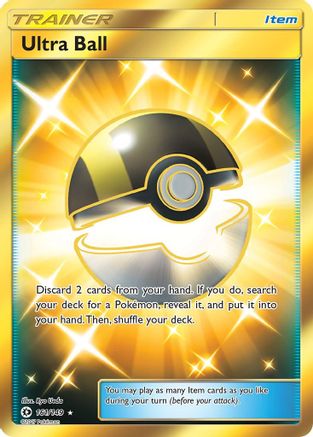 Ultra Ball (Secret) 161/149 - SM Base Set Holofoil