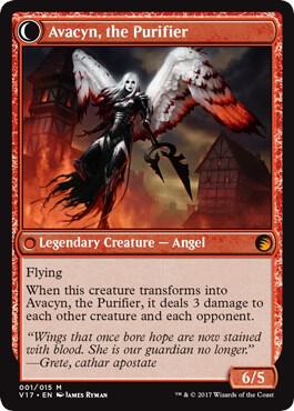 Archangel Avacyn (Back)
