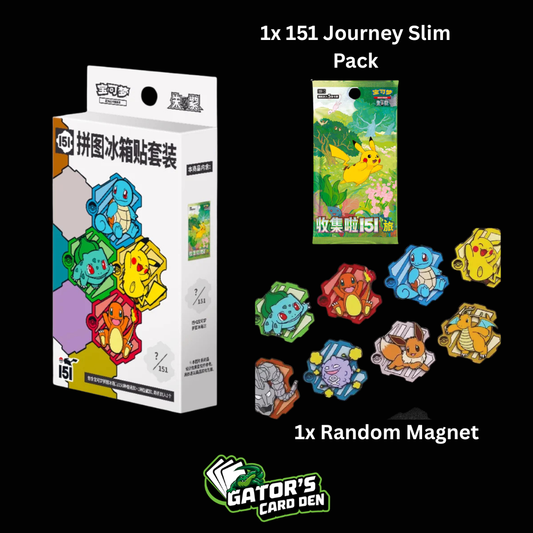 Pokemon TCG: 151 Journey Magnet Box