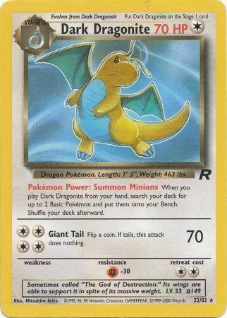 Dark Dragonite (22) 22/82 - Team Rocket Unlimited